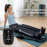 Masseur de jambes à compression d'air à 8 chambres, personnalisé OEM ODM, pour soulager l'œdème lymphatique et améliorer la circulation sanguine