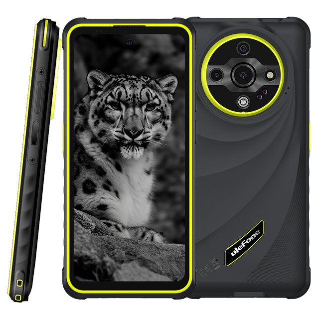 Ulefone Armor X31 Rugged Mobile Phone 6GB+128GB Night Vision IP69K Waterproof Shockproof LCD Octa Core Android 14 Phone