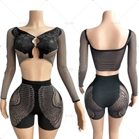 Lingerie de club de nuit ELITES, vêtements de danse exotiques, tenue de strip-teaseuse sexy sur mesure