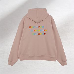 เสื้อฮู้ดผู้ชายแบบสวมหัว ผ้าโพลีเอสเตอร์/คอตตอนผสม ปักลายและสกรีนได้ตามสั่ง ขายส่ง - Product Image 2