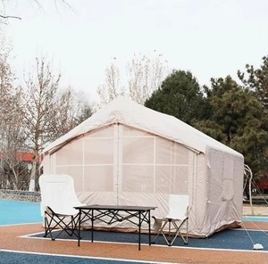JTS-0216 7.5 ㎡   Tente de camping gonflable classique, tente pneumatique imperméable 420D Oxford 5000 mm avec sol en bâche PVC 500G - Product Image 4