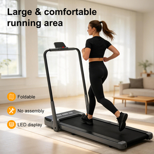 Caminadora Eléctrica Plegable de Alta Calidad con Motor de 1.5HP y Pantalla LED para <span class=keywords><strong>Gimnasio</strong></span> en Casa - Product Image 3