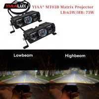 YIAALUX MT03B 6000K Grille LED Bi-LED Projecteur Accessoires Phare de Voiture Prix Usine