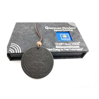 Pendentif quantique japonais haute puissance pendentif énergie Nano technologie énergétique pendentifs à ions négatifs en pierre de lave japonaise