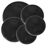 Peaux de tambour muettes colorées Sendi de 8 pouces pour la pratique, accessoires de batterie, peaux de tambour muettes personnalisées, accessoires de pad de batterie