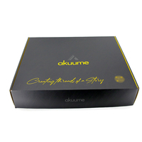 Logotipo de marca personalizado Embalaje Cajas Corrugado Mailer Ropa Rosa Cajas de envío