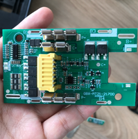 Carcasa de Plástico para Batería de Litio de Herramientas Eléctricas MAK MKT 18V con Placa de Protección de Circuito PCB, Kits y Piezas BMS CKD SKD