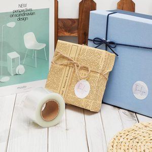 Confezione autoadesiva trasparente personalizzata sigilla la busta trasparente con sigillo <span class=keywords><strong>adesivo</strong></span> a cerchio tondo etichette Wafer - Product Image 4