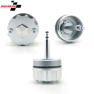 Auso-Racing อะแดปเตอร์ฝากรองน้ำมันอลูมิเนียมสำหรับ BMW E36 E39 323I 328I สีเงิน - Product Image 1