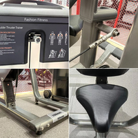 Máquina de Press de Tríceps Sentado con Selector y Agarraderas Ergonómicas para Entrenamiento de Fuerza de la Parte Superior del Cuerpo en Gimnasios Comerciales