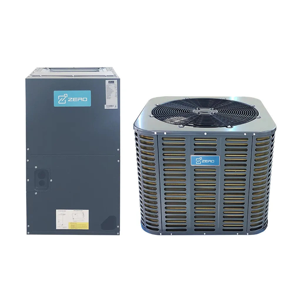 15 Seer 60000 Btu Air Handler Heat Pump Duct Type Air Conditioner R410a Outdoor Unit Light Commercial Air Conditioner