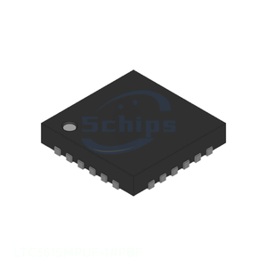 IC REG BUCK ADJ 3A DL 24QFN LTC3615MPUF-1#PBF 24 WFQFN Exposed Pad Electronic Components One-Stop Order Power Management (PMIC) - Product Image 1