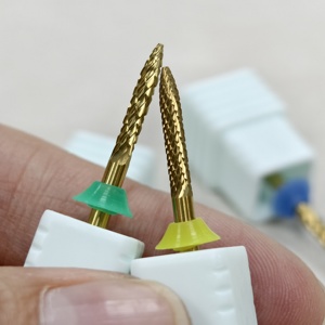 Fraise à ongles en carbure de tungstène de luxe durable pour l'élimination des cuticules, <span class=keywords><strong>le</strong></span> polissage du gel et la manucure, compatible avec les ponceuses à ongles électriques - Product Image 3