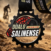 Medallas Metálicas con Personalización a Todo Color, Ideales para Maratones, Eventos de Fútbol y Ceremonias de Premiación