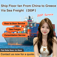 Achat en gros de ventilateurs sur pied auprès d'un agent maritime chinois pour la Grèce, service DDP porte-à-porte, agent logistique fiable et abordable