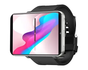 LEMFO LEMT jam tangan pintar, kamera Sim GPS WIFI jam tangan pintar denyut jantung 3 + 32G Android 7.1 4G layar 2.86 inci panggilan telepon Video 4G Aloi