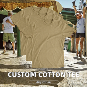 Custom 100% Cotton <b>Animal</b> Digital Printing Logo Tee 240gsm Breathable Casual <b>Men's</b> Short Sleeve Fitness Base Layer T-Shirts - Product Image 2