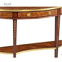 Meubles EKAR |   Console Demilune Regency Heritage pour Entrées de Luxe