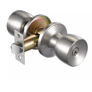Manijas de Puerta Interiores con Cerradura Cuadrada 2026, Manijas Tubulares de Níquel Satinado, Manija de Puerta Principal, Manija de Puerta de Baño, Cerradura Principal de Privacidad - Product Image 4