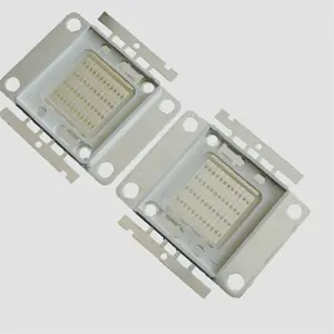 Chip de led verde 40w, dc12v-24v 520nm - 525nm para luz de fluxo de 12v