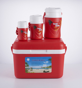 Nhà Máy Bán buôn 5 cái cắm trại câu cá <span class=keywords><strong>Cooler</strong></span> <span class=keywords><strong>box</strong></span> thể thao Ấm đun nước nước Jug nhiệt Hộp Set - Product Image 3