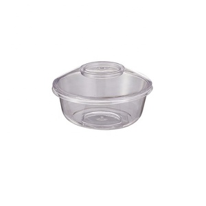 Tasses à Sauce en plastique jetables directement, usine directe, gobelet à Sauce avec couvercles, gelée Dessert yaourt boîte pour la fête à domicile, boîtes à gâteaux en vrac - Product Image 1