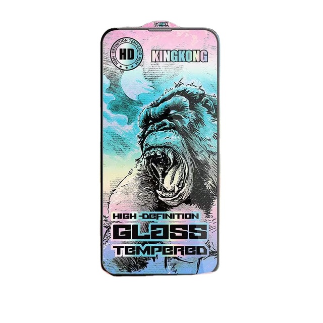 Factory Price Kingkong hd Screen Protector for samsung oppo vivo xiaomi Mobile Phone 9h Tempered Glass for iphone 15 Pro Max 16