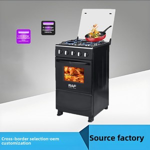 Cuisinière à <span class=keywords><strong>gaz</strong></span> avec 4 plaques de cuisson, faible consommation d'énergie et distribution uniforme de la chaleur pour les repas en famille - Product Image 2
