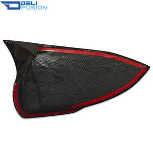 For 2021-2025 Hyundai Elantra N CN7 Carbon fiber <b>mirror</b> caps Stick-on type - Product Image 5