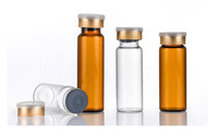 InjexMed - Vial de Vidrio de Precisión de 3 ml, Borosilicato Neutro, para el Cuidado Corporal, Suero de Belleza, Líquido Concentrado, Herramienta de Empaque de Fluidos