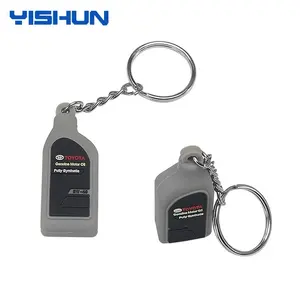 Custom making supplier 3d keyring customizable different design Islamic key chain holder cool logo rubber soft PVC keychain