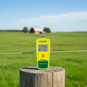 Detector de Voltaje y Localizador de Fallas para Cercas Eléctricas Digitales con Pantalla LCD Retroiluminada, Material ABS, para Granjas de Animales - Product Image 1