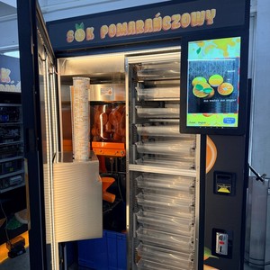 Nayax PAX <strong>Card</strong> Reader Supported Fresh Orange Juicer Machine Contactless Payment Vending Solution for Global Fleet Operators - Product Image 4