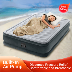 Lit pneumatique à pompe <span class=keywords><strong>électrique</strong></span> intégré de luxe Double couche Grand lit pneumatique <span class=keywords><strong>Matelas</strong></span> <span class=keywords><strong>gonflable</strong></span> automatique - Product Image 2