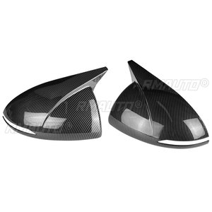 New 2x Car <b>Door</b> Side Wing Rearview <b>Mirror</b> Cover Side <b>Mirror</b> Cap for Hyundai for Sonata DN8 2020-2021 Rear View <b>Mirror</b> Cover - Product Image 4
