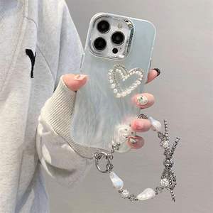 สายคล้อง<span class=keywords><strong>มือ</strong></span>สร้อยข้อ<span class=keywords><strong>มือ</strong></span>เงินโทรศัพท์<span class=keywords><strong>มือ</strong></span>ถือสมาร์ทสําหรับ <span class=keywords><strong>Iphone</strong></span> 11 PRO อุปกรณ์เสริมล่าสุดโทรศัพท์<span class=keywords><strong>มือ</strong></span>ถือฝาครอบป้องกัน - Product Image 1