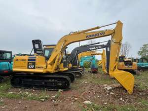 Pelleteuse hydraulique d'occasion de bonne qualité Komatsu PC130 13 tonnes sur chenilles d'occasion - Product Image 2