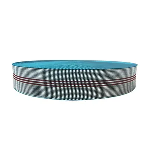 Huiteng Factory Supply 39-41g/m 4.8-5.0 Width Elastic Sofa Webbing Belt Rubber Band Furniture Accessories