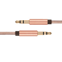 Ugreen — câble audio stéréo tressé en Nylon, câble en métal AUX, 3.5MM, plaqué or