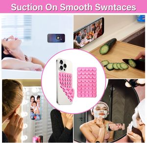 Soporte de silicona cuadrado de doble cara, ecológico, de alta adherencia, diseño contemporáneo para selfies y videos, ¡el más vendido! - Product Image 3
