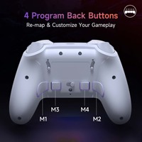 Manette de jeu EasySMX X20 édition Black Myth Wukong, sans fil, vibration, éclairage RVB pour PC, Steam, Android, iOS, pour jeux