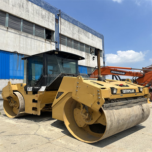 Rouleau de route utilisé à vendre CB-534D Caterpillar moyen durable utilisé LIVRAISON GRATUITE Rouleau de route hydraulique utilisé - Product Image 5