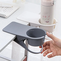 Clip porte-gobelet pour table de bureau à domicile, clip géant pour boissons, soda, café, tasse, soucoupe, design de clip