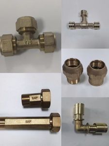 قطع غيار ماكينات سي إن سي نحاسية مخصصة، ملحقات سباكة ووصلات أنابيب، قابس ماء، وصلة سريعة التحرير، موصل أنبوب كهربائي - Product Image 6