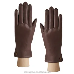 Accessoires classiques et personnalisés pour dames vente en gros hiver mode gants de conduite femmes écran tactile et mitaines en cuir