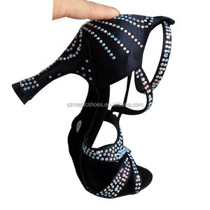 Nouveau Style Femmes <span class=keywords><strong>Chaussures</strong></span> 2024 Sandale <span class=keywords><strong>De</strong></span> <span class=keywords><strong>Danse</strong></span> avec Petites Perles - Product Image 4