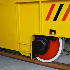 15t Battery Operated Automatic Self Propelled Rail Traveling <strong>Flat</strong> Electric Transfer <strong>Cart</strong> - Product Image 4