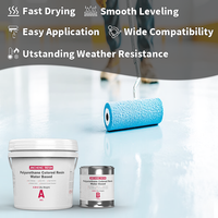 Revêtement de sol en polyuréthane à base d'eau, résistant à l'usure, imperméable, inodore, non toxique, pour centre commercial, bureau