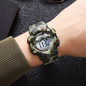 <span class=keywords><strong>Montre</strong></span> numérique <span class=keywords><strong>pour</strong></span> enfants Skmei 2153 Sport, lumineuse, LED, bracelet TPU personnalisé, étanche, <span class=keywords><strong>pour</strong></span> garçons, filles, adolescents - Product Image 5