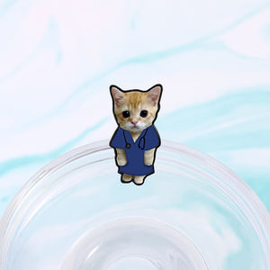 Lustiger Bananen-Katzen Emaille-Anstecker, Cartoon-Kätzchen Brosche, Revers-Abzeichen, Niedlicher Tier-Schmuck, Geschenk für Kinder und Freunde, Großhandel - Product Image 2